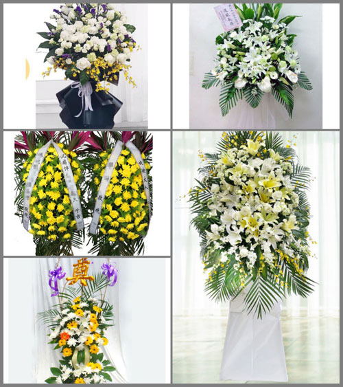 河南周口淮阳县郑集乡白事花篮预定